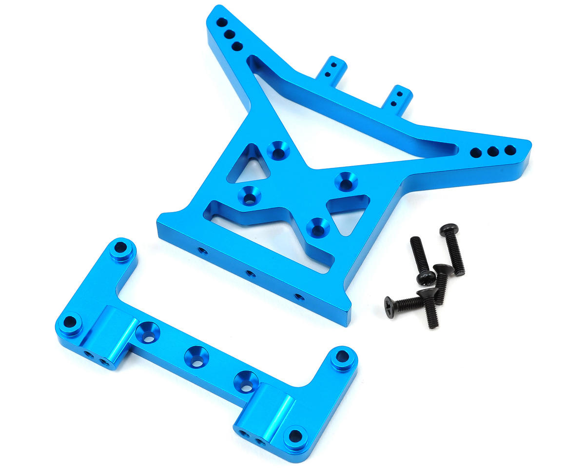 ECX Aluminum Rear Shock Tower (Blue)