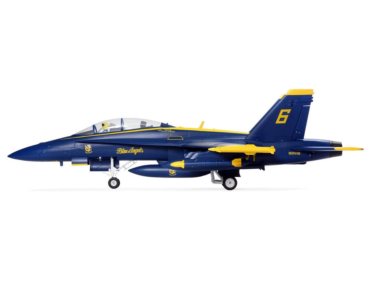 E-flite Blue Angels F-18 Hornet 80mm BNF Basic EDF Jet Airplane (980mm) w/AS3X & SAFE Technology