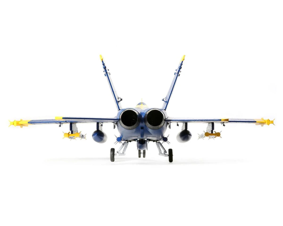 E-flite Blue Angels F-18 Hornet 80mm BNF Basic EDF Jet Airplane (980mm) w/AS3X & SAFE Technology