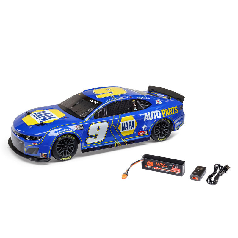 Team Losi 1/12 Scale NASCAR 2025 AWD RTR Brushed On-Road (Battery & Charger Included)
