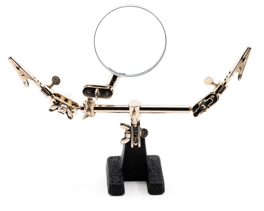 Excel Double Clip Extra Hands w/Magnifier