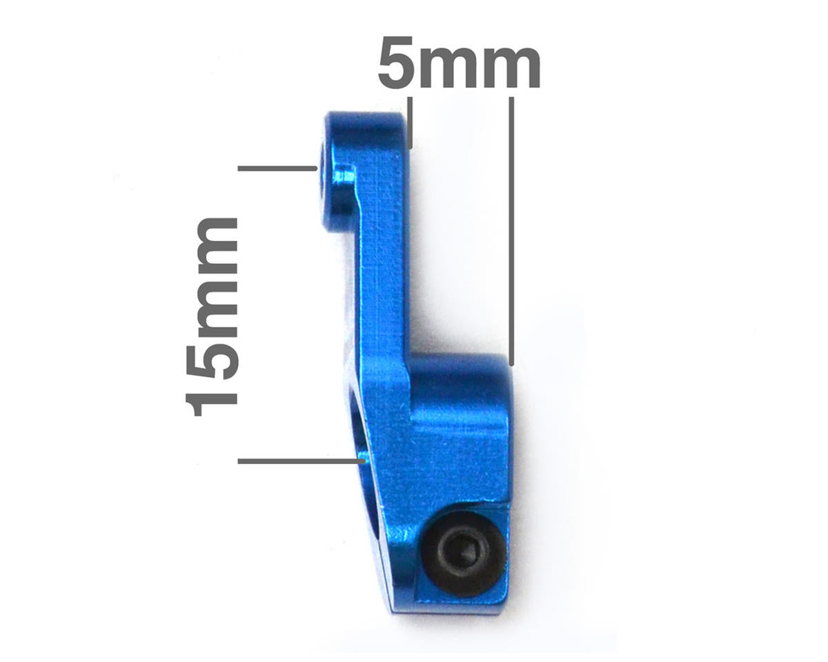 Exotek Aluminum AE HD Servo Horn (Blue) (25T - Futaba/Savox/ProTek)