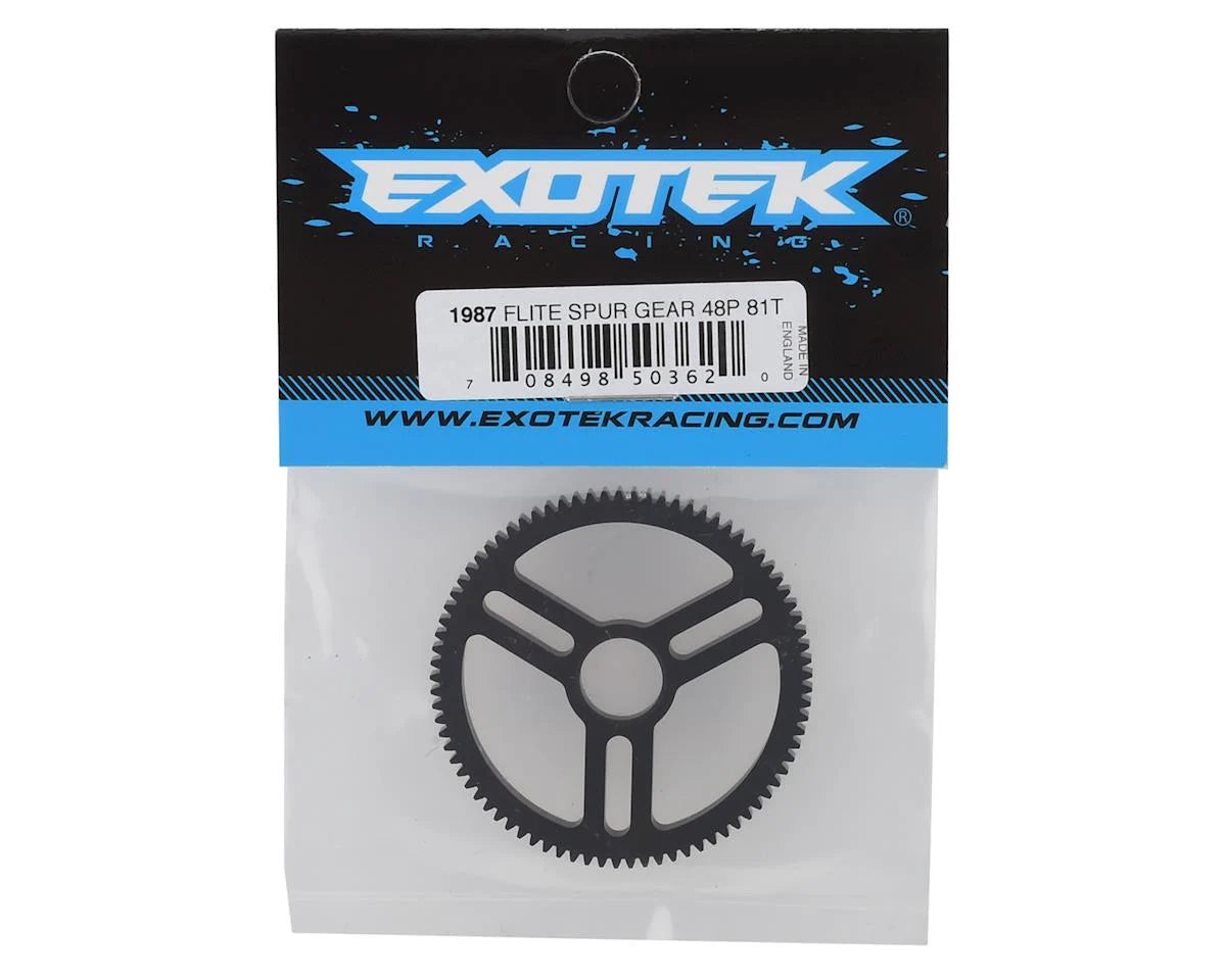 Exotek Flite 48P Machined Spur Gear (81T)