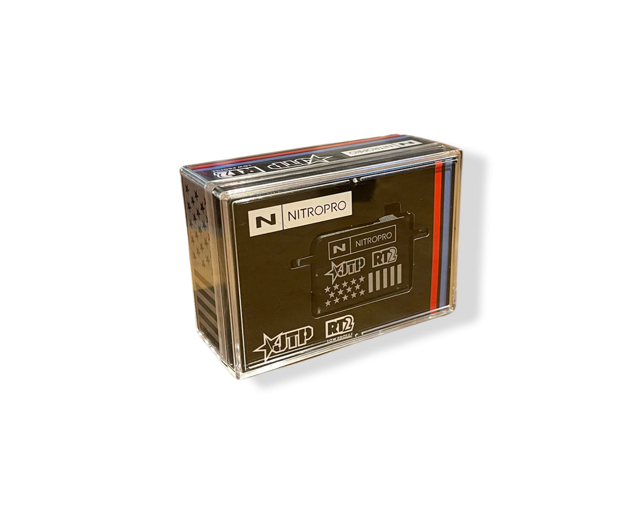 NitroPro "Jared Tebo" JTP RT2 LP Low Profile High Torque Metal Case Brushless Servo (25T)