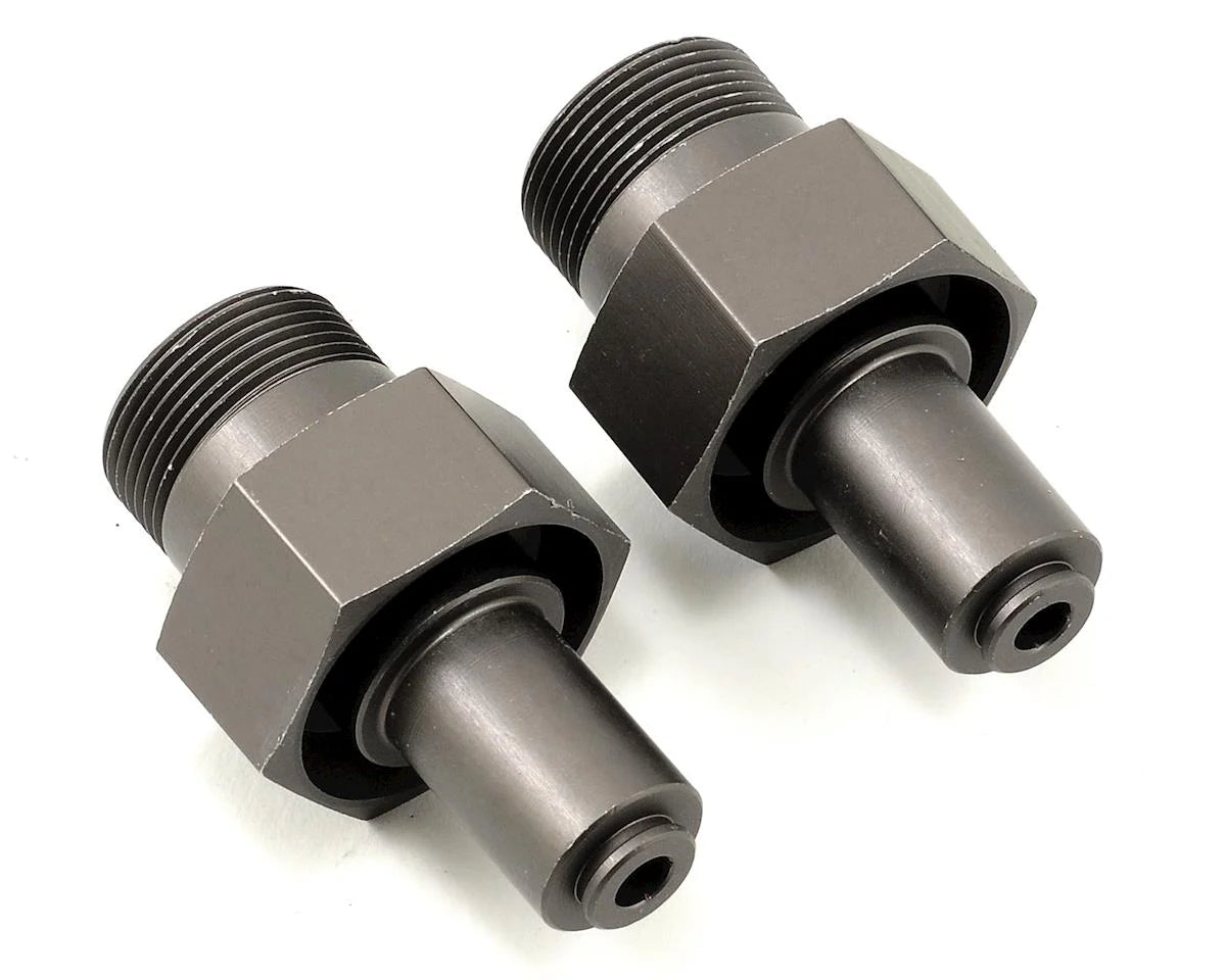 HPI 24mm Front Hex Hub Set (Gunmetal) (2)