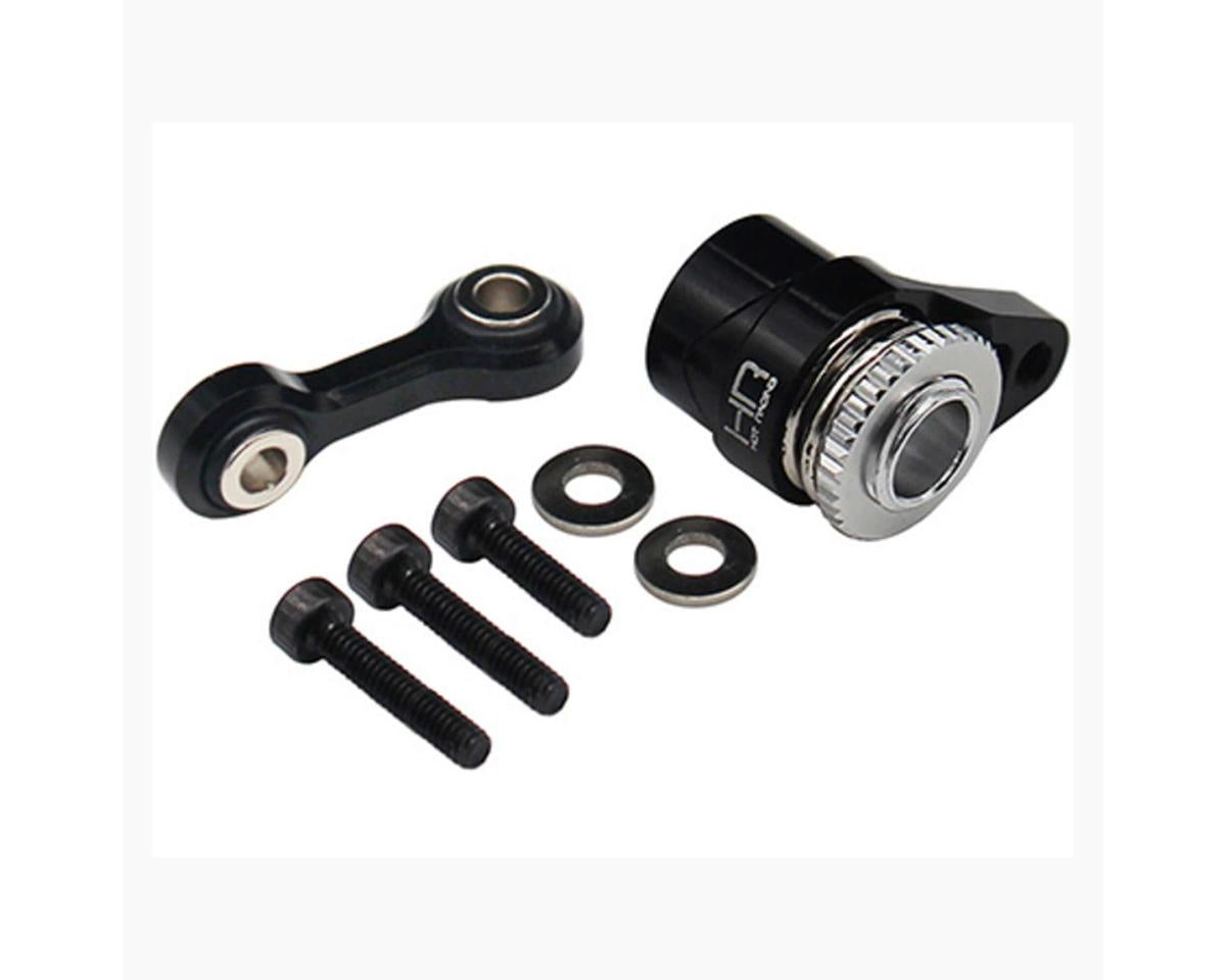 Hot Racing Arrma Grom Aluminum Servo Saver Set (Black) (20T / 21T)
