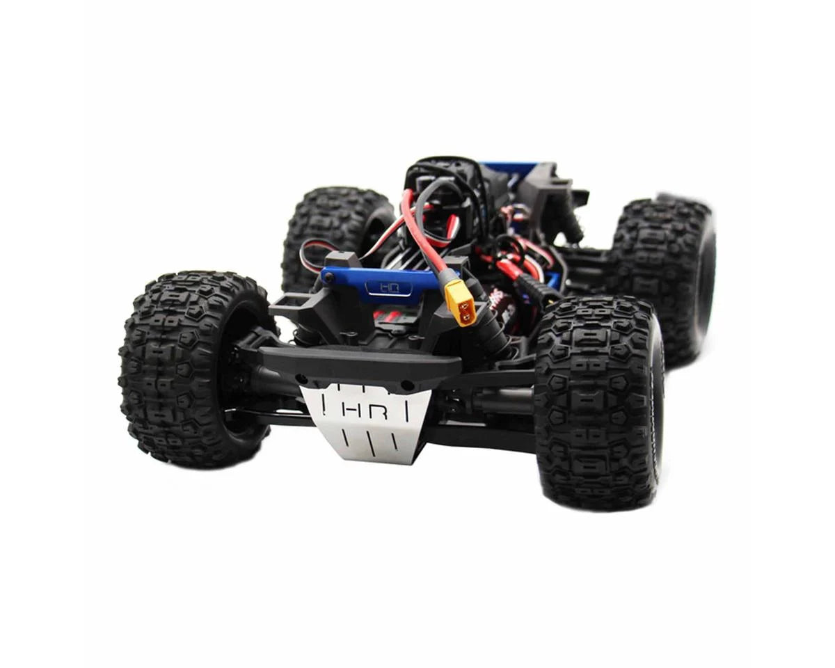Hot Racing Stainless Steel Skid Plate Bumper Brace Set for Traxxas® Mini Maxx® (Front/Rear)