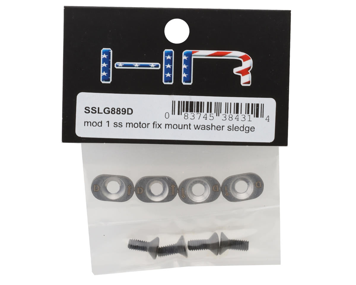 Hot Racing SS Motor Locking Washers for Traxxas Sledge (1.0 Mod 13/52)