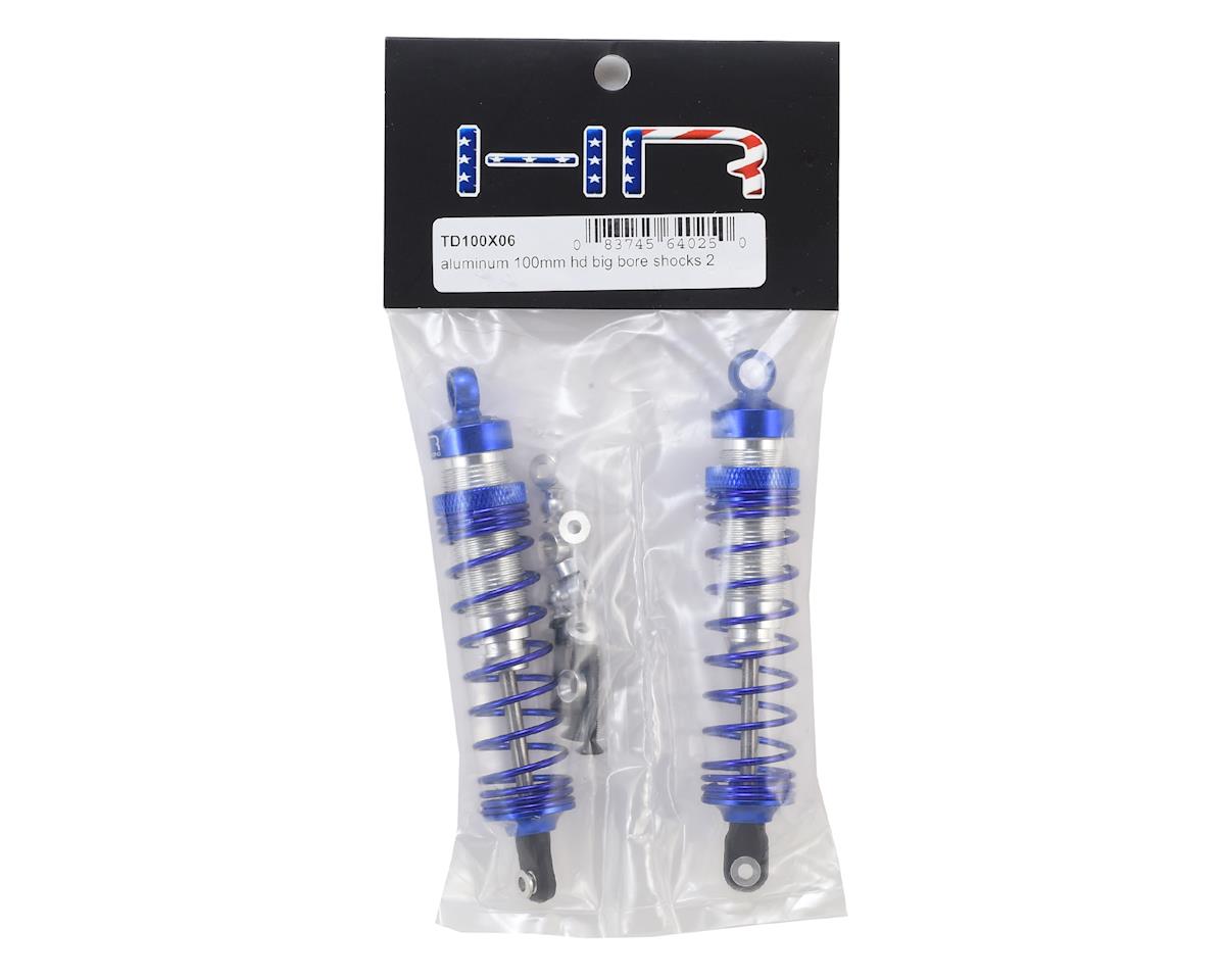 Hot Racing Aluminum 100mm HD Big Bore Shocks for Traxxas Slash 4x4 Rear