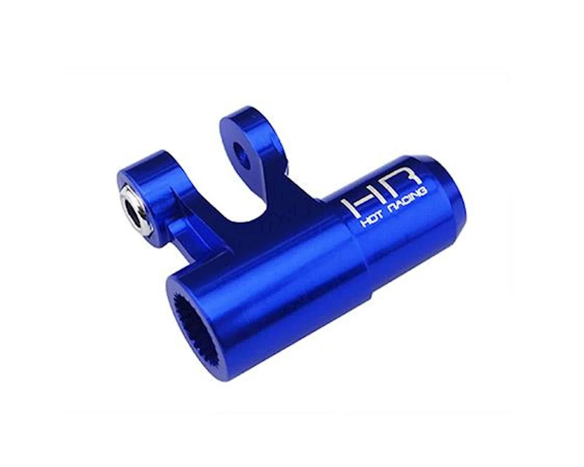 Hot Racing Aluminum Steering Servo Horn Arm for Traxxas X-Maxx (Blue)
