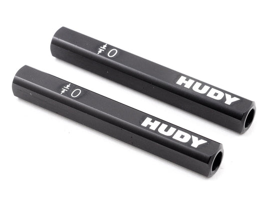 HUDY Chassis Droop Gauge Support Blocks 1/10 (2)