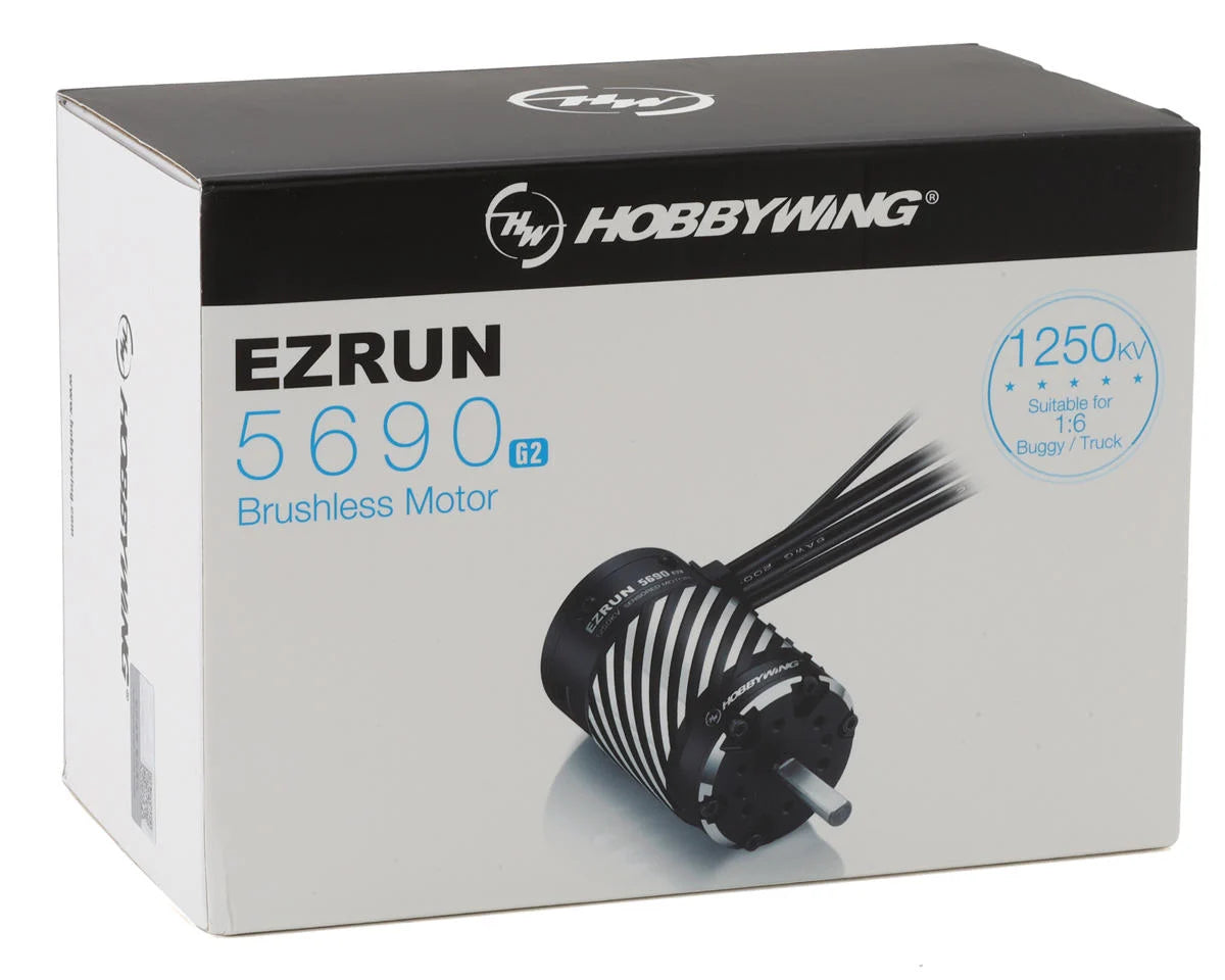 Hobbywing - EZRun 5690SD G2 4-Pole 1/5 Scale Sensored Brushless Motor (1250kV)