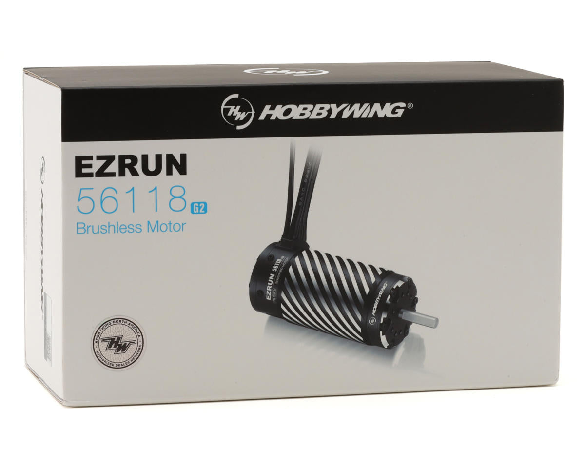 Hobbywing - EZRUN 56118SD G2 4-Pole 1/5 Scale Sensored Brushless Motor (1100kV)