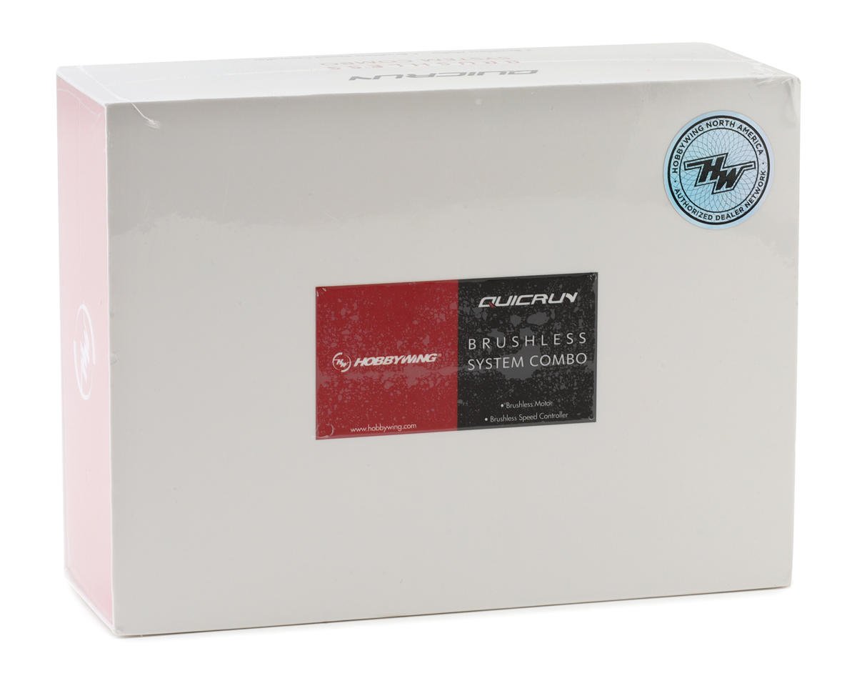 Hobbywing QuicRun 10BL120 G2 Sensorless Brushless ESC/3660SL Motor Combo (3700kV)
