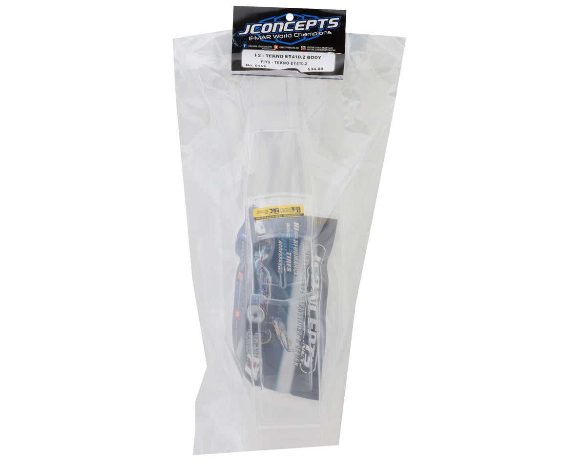 JConcepts Tekno ET410.2 "F2" Truggy Body (Clear)