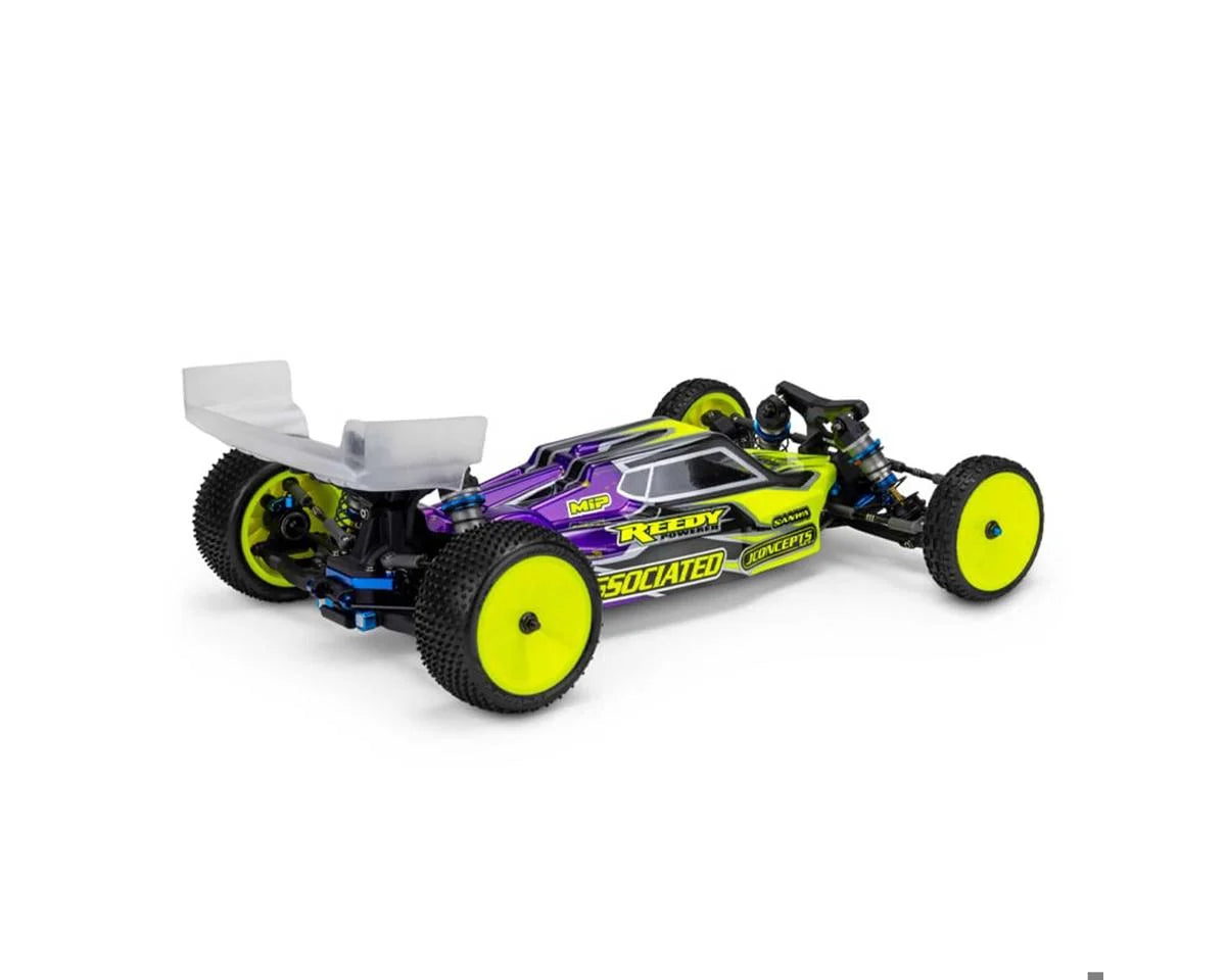 JConcepts RC10B7/B7D "S15" 1/10 Buggy Body w/Carpet Wing (Clear)