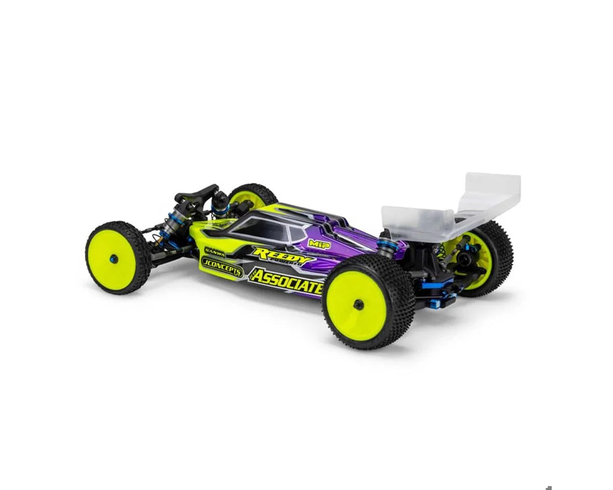 JConcepts RC10B7/B7D "S15" 1/10 Buggy Body w/Carpet Wing (Clear)