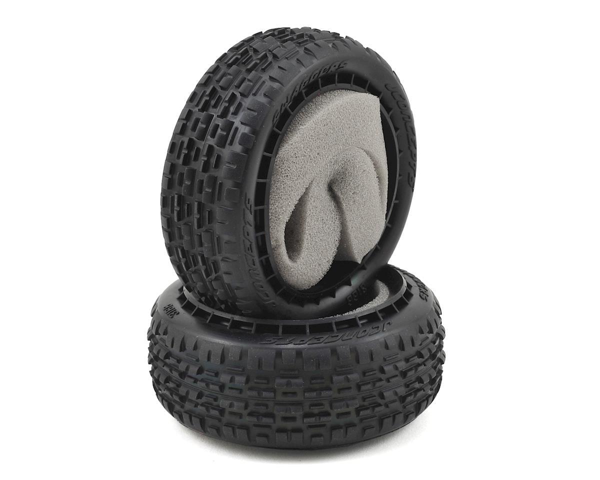 *CLEARANCE* JConcepts Swaggers 2.2" 4WD Front Buggy Carpet Tires (2) (Pink)