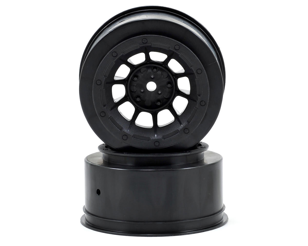 JConcepts 12mm Hex Hazard Short Course Wheels (2) for Traxxas Slash Front