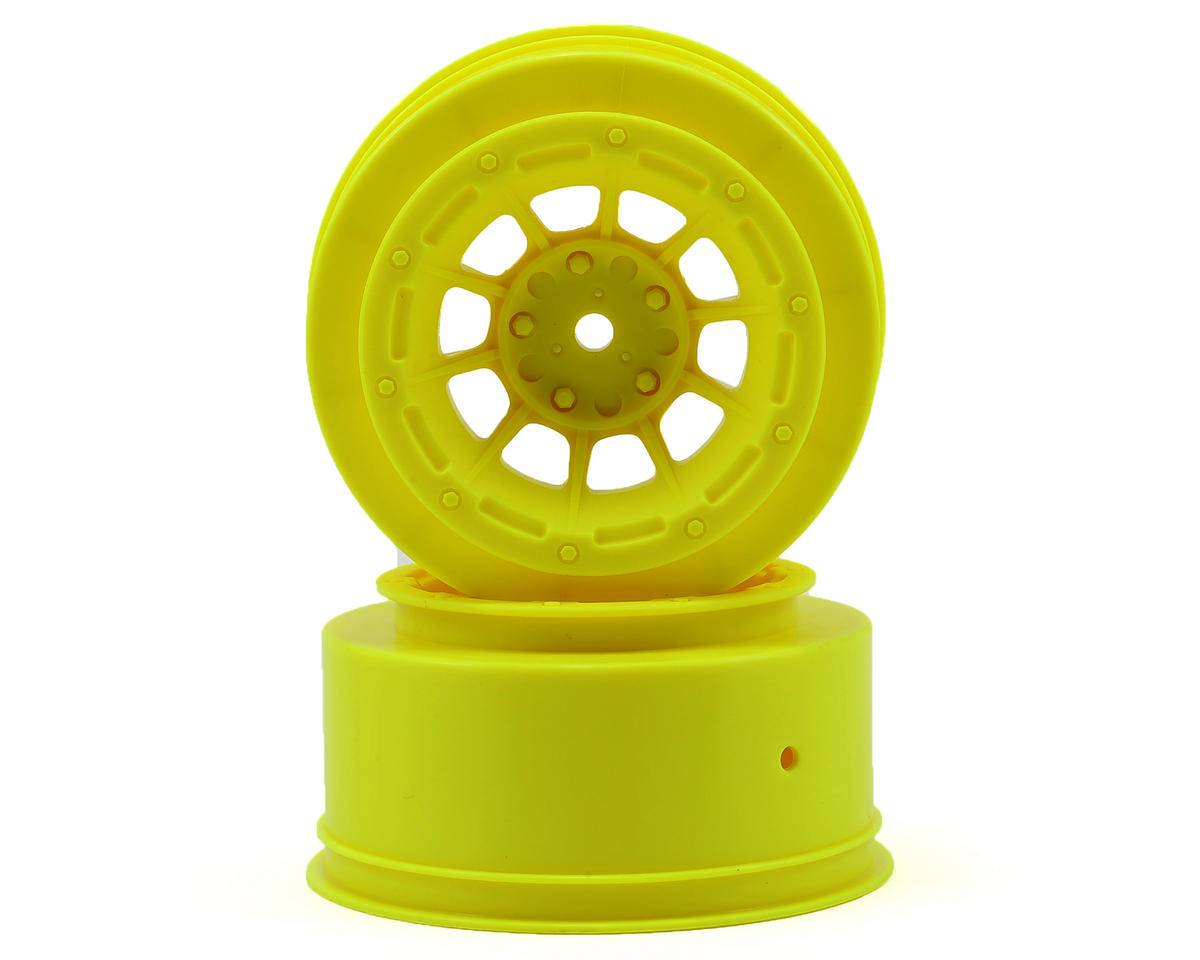 JConcepts 12mm Hex Hazard Short Course Wheels (2) for Traxxas Slash Front