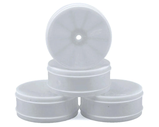 JConcepts 12mm Hex Bullet 60mm Front Wheels (4) (B6/B5/RB6) (White)