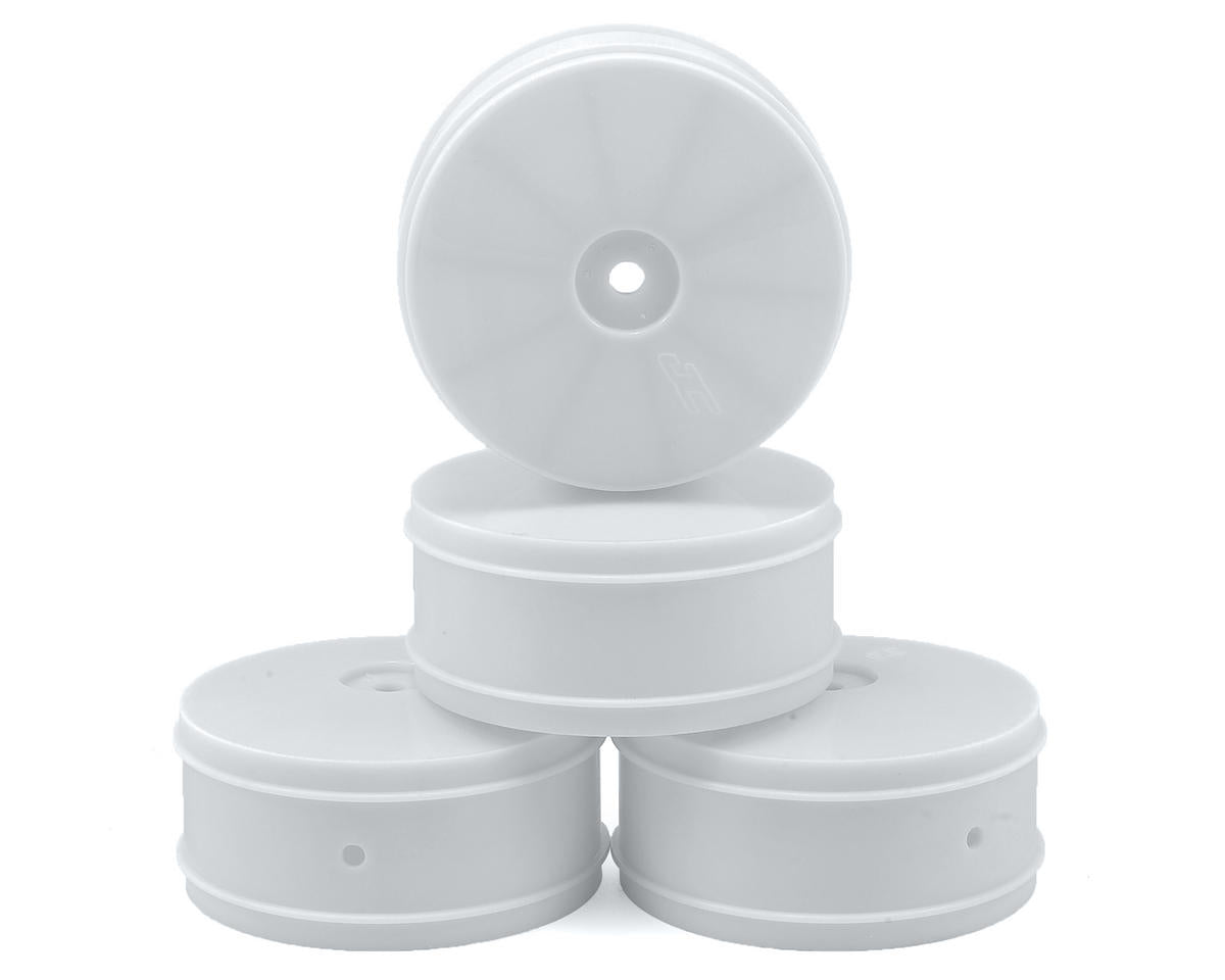 *CLEARANCE* JConcepts 9.5mm Hex Bullet 60mm 4WD Front Buggy Wheels (4) (White)