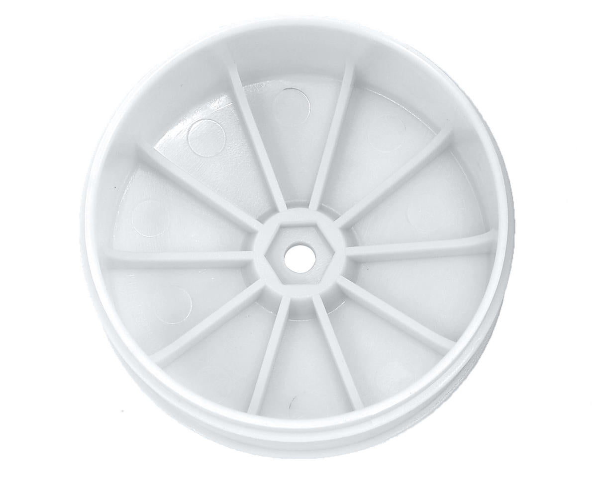 *CLEARANCE* JConcepts 9.5mm Hex Bullet 60mm 4WD Front Buggy Wheels (4) (White)