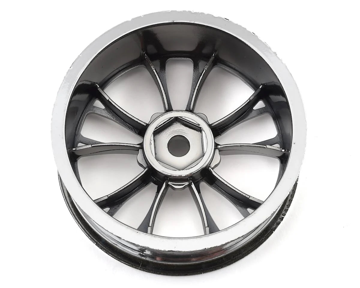 JConcepts Tactic Street Eliminator 2.2" Front Drag Racing Wheels (2) (Chrome)