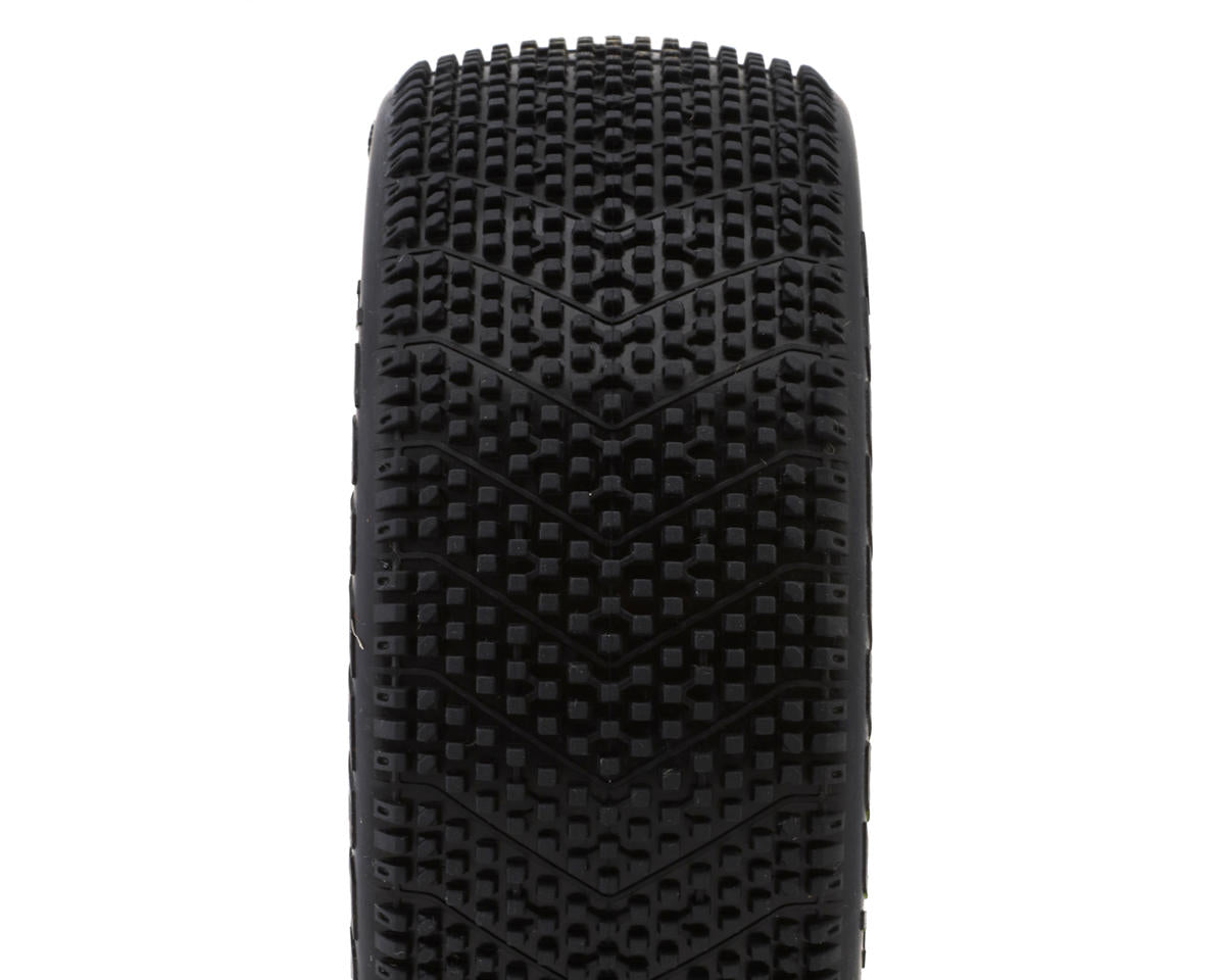 JConcepts Falcon Pre-Mounted 1/8th Buggy Tires (2) (Green)