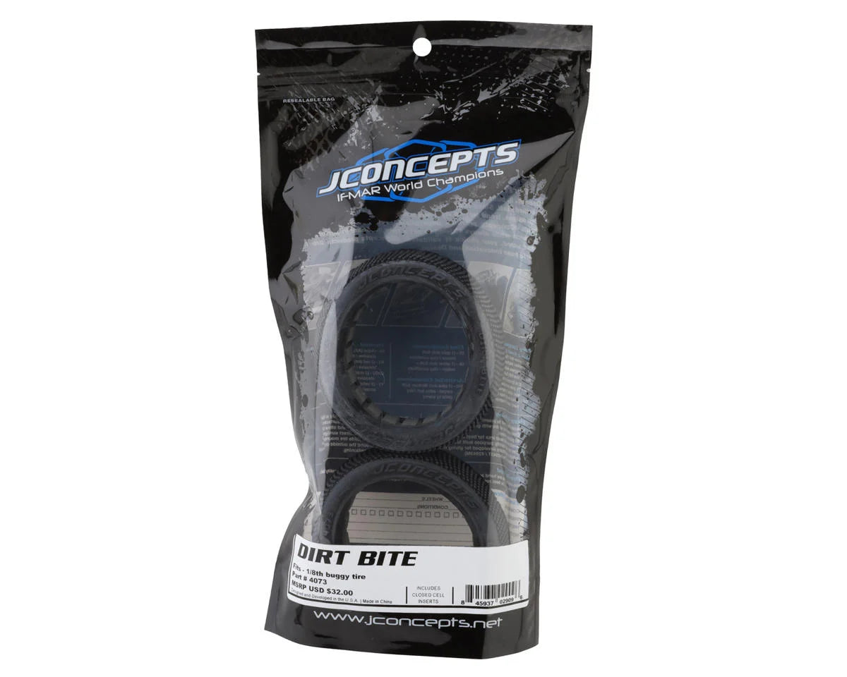 JConcepts Dirt Bite 1/8 Off-Road Buggy Tires (2) (Blue)