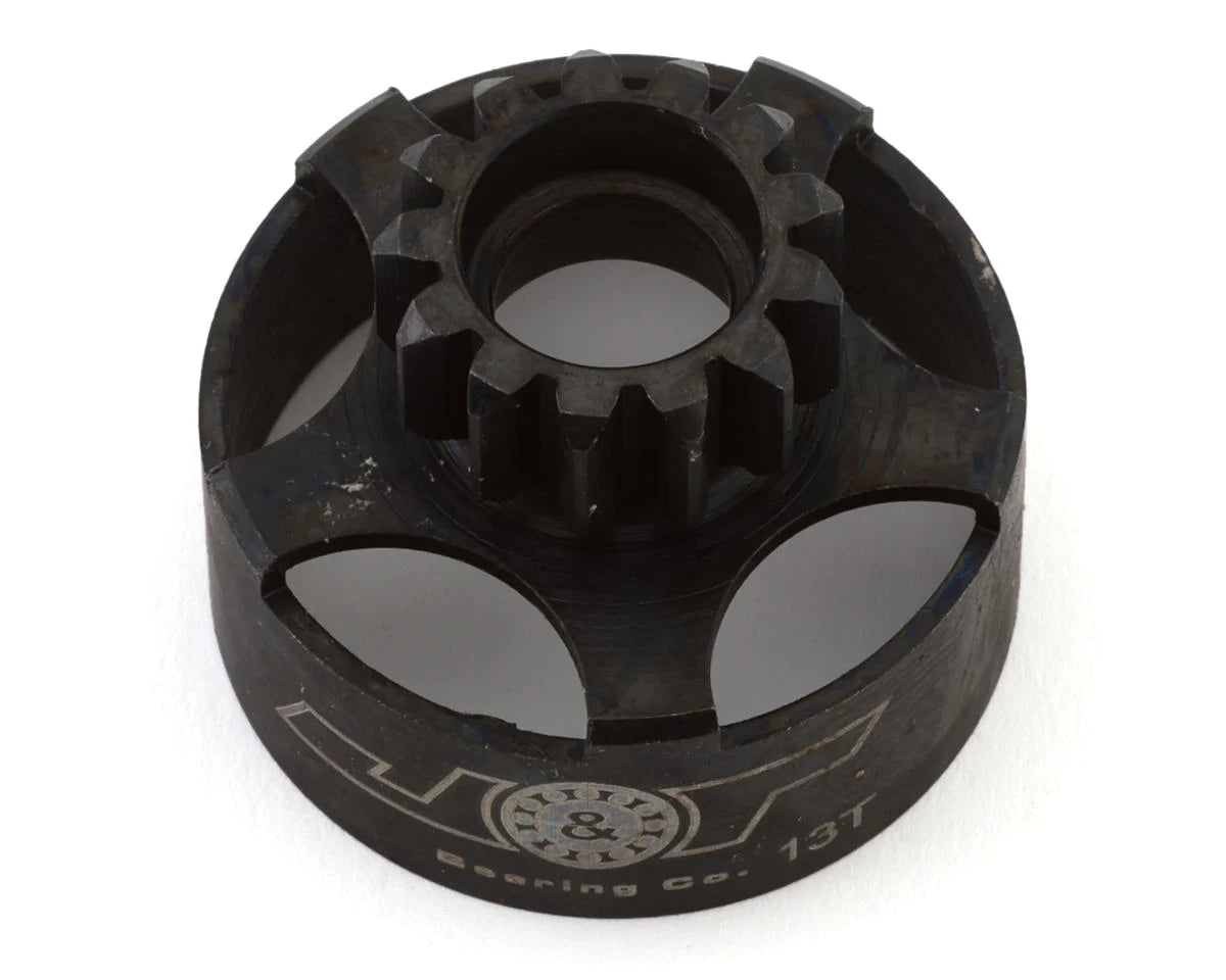 J&T Bearing Co. Torque Vented 3-Shoe Clutch Bell (13T)