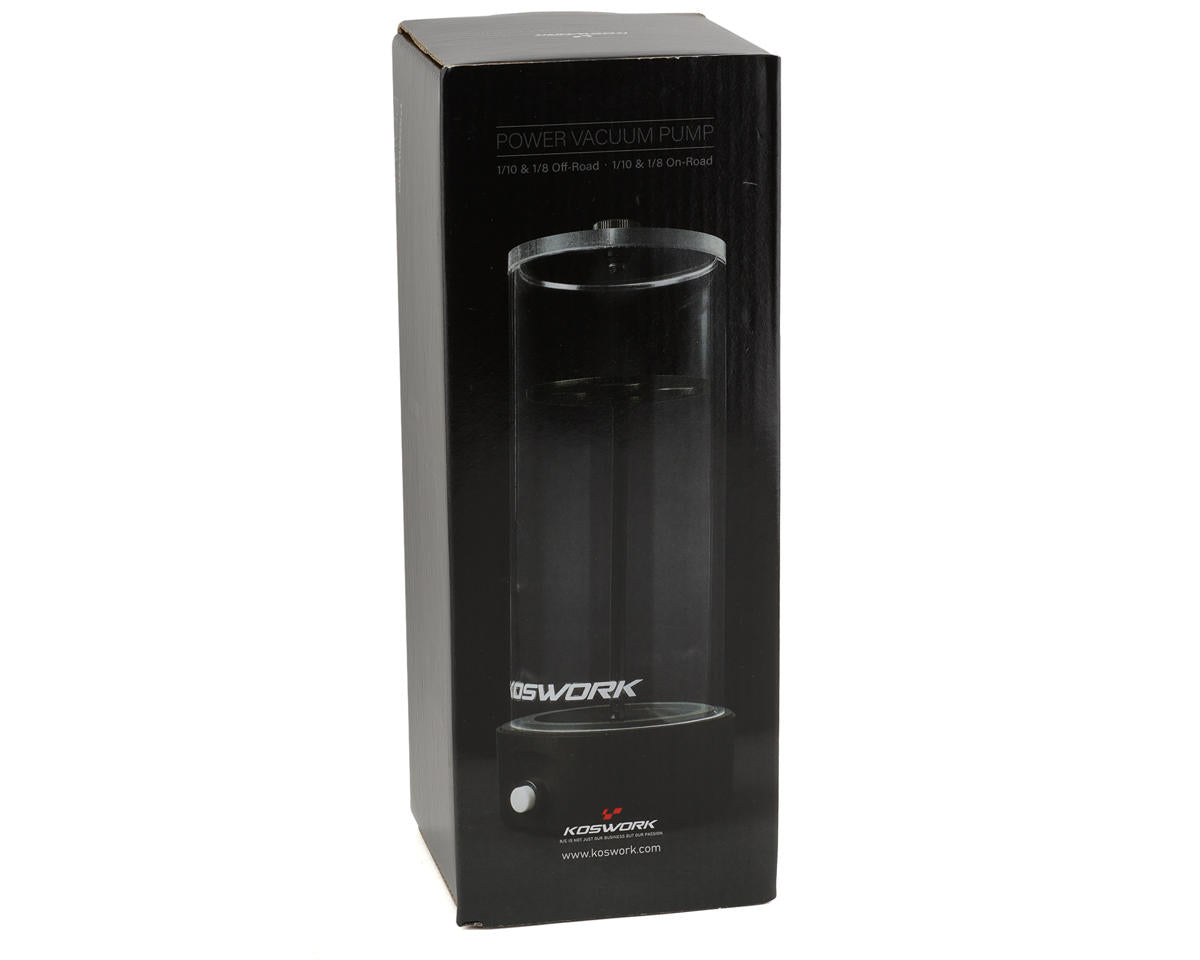 Koswork On-Road 8.4V DC Shock Air Removal Vacuum Pump (1/10 & 1/8 Shock Plates)