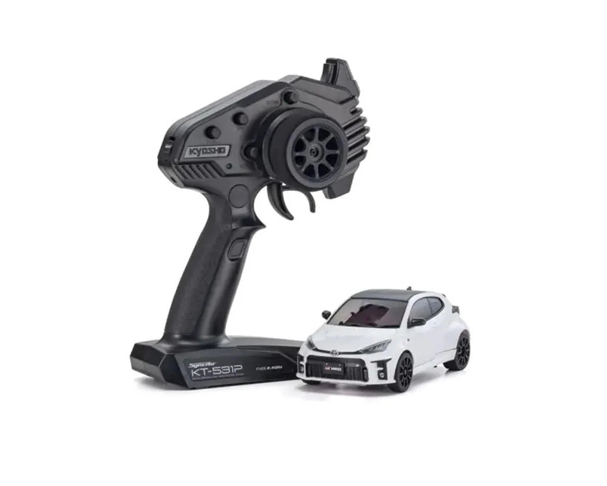 ***Pre-Order*** Kyosho MR-04 RWD Mini-Z ReadySet w/Toyota GR Yaris Body (White) w/KT-531P 2.4GHz Radio