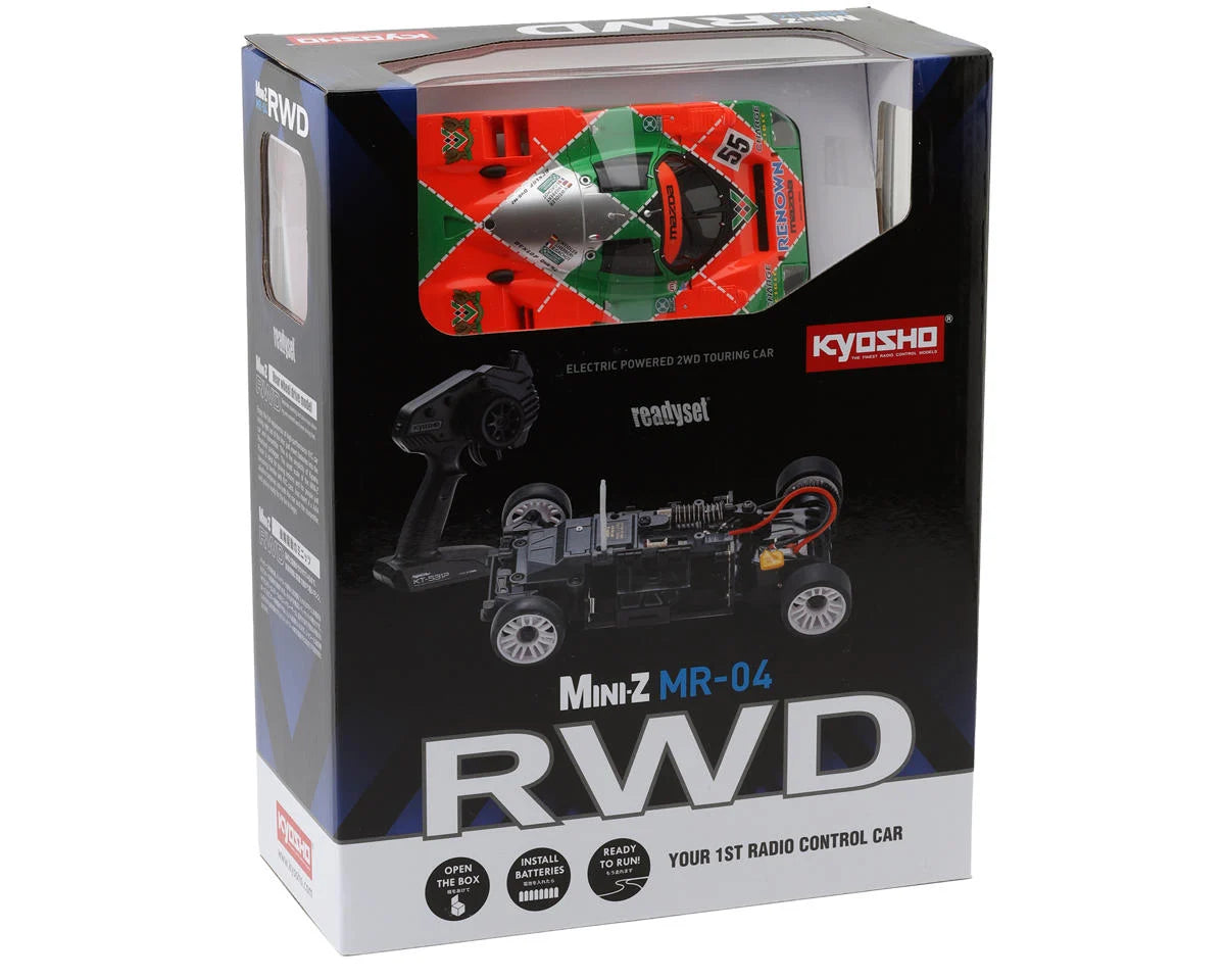 ***Pre-Order***Kyosho MR-04 Mini-Z RWD ReadySet w/Mazda 787B No.55 1991 Le Mans Winner Body w/KT-531P 2.4GHz Radio