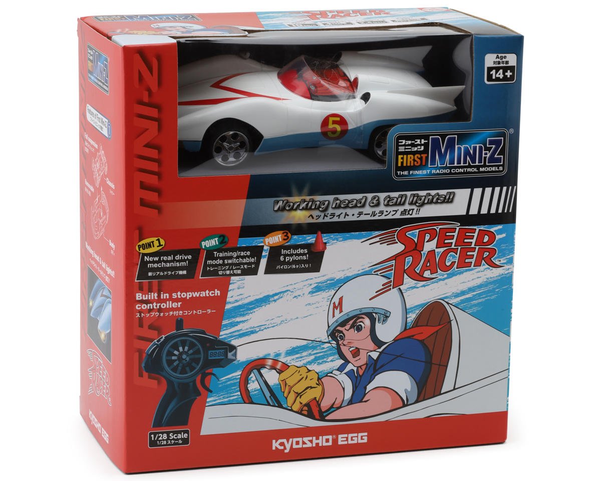 Kyosho First Mini-Z RWD ReadySet w/Speed Racer Body (White) w/2.4GHz Radio