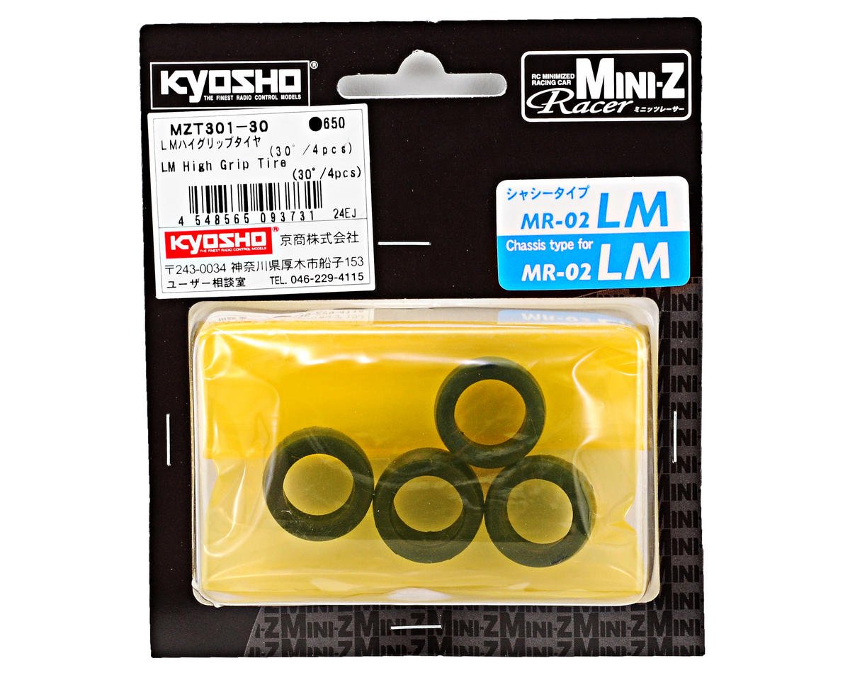 Kyosho Mini-Z LM High Grip Front Tire (4) (30 Shore)