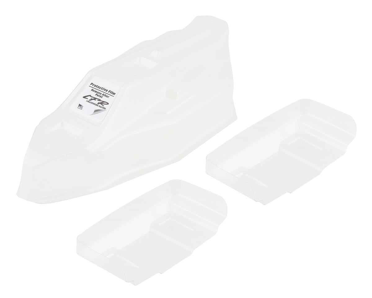 Leadfinger Racing Team Associated B6.1/B6.2 A2 1/10 Buggy Body w/Tactic Wings (Clear)