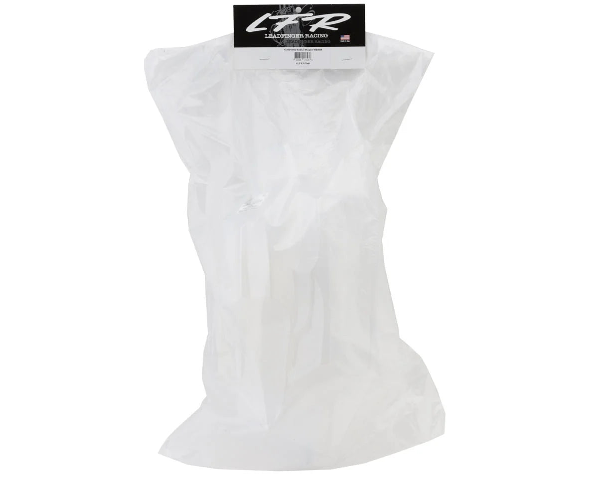 Leadfinger Racing Mugen MBX8/Eco V2 Beretta 1/8 Body (Clear)