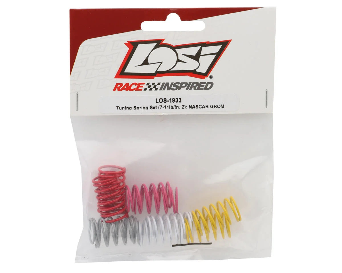 Losi NASCAR Tuning Shock Springs Set (7-11lb/in) (2)