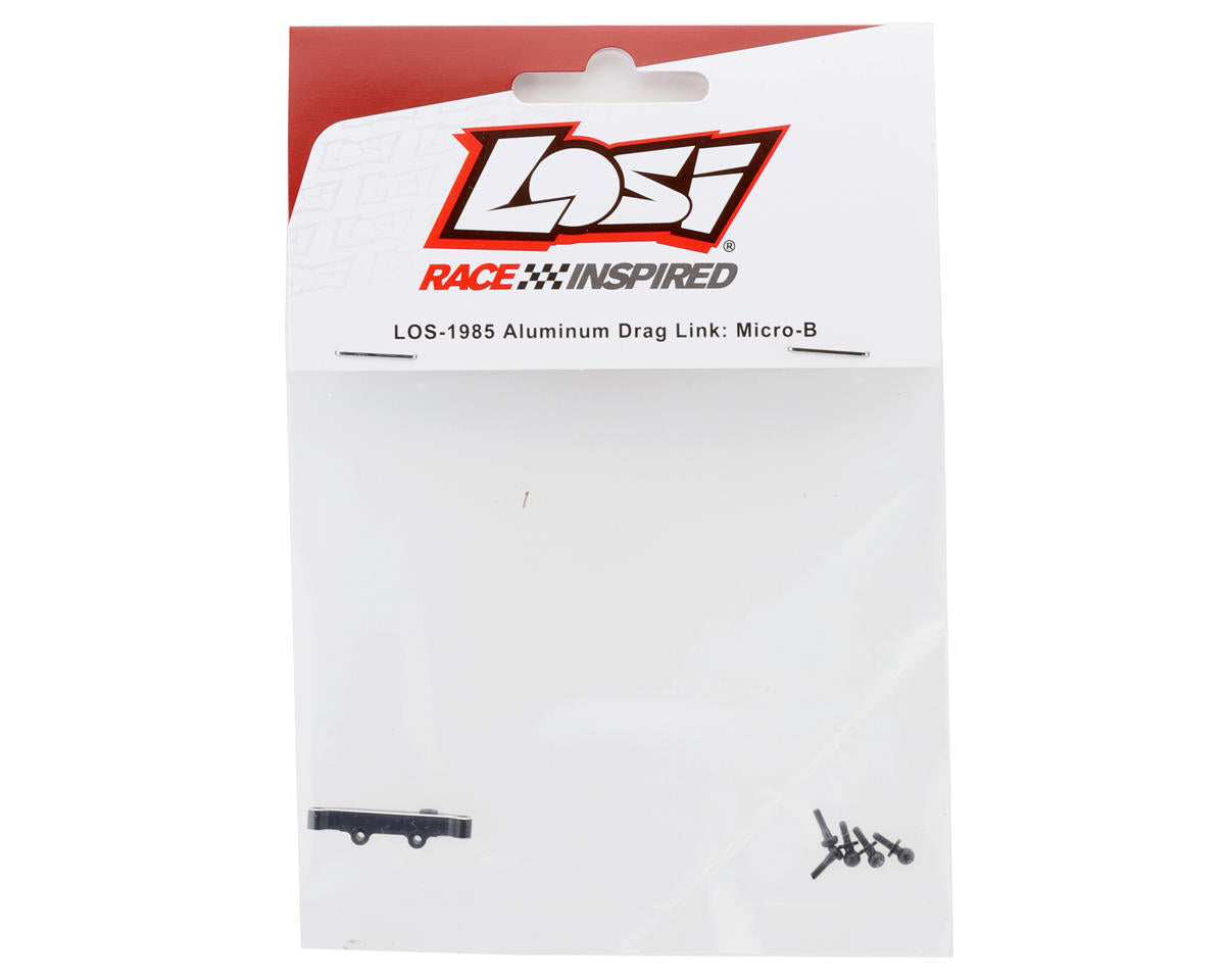 Losi Micro-B Aluminum Drag Link (Black)