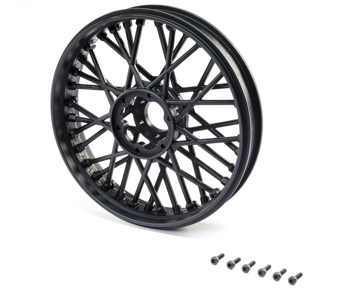 Losi PM-MX - Front Wheel Set Black (1) Promoto-MX