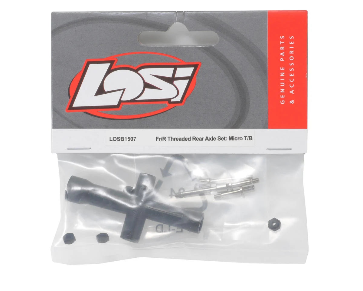 Losi Front/Rear Threaded Axle Set