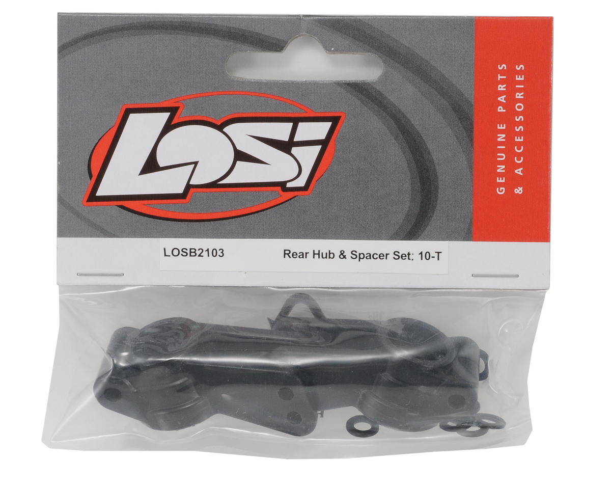 Losi Rear Hubs & Spacers (Ten-T)