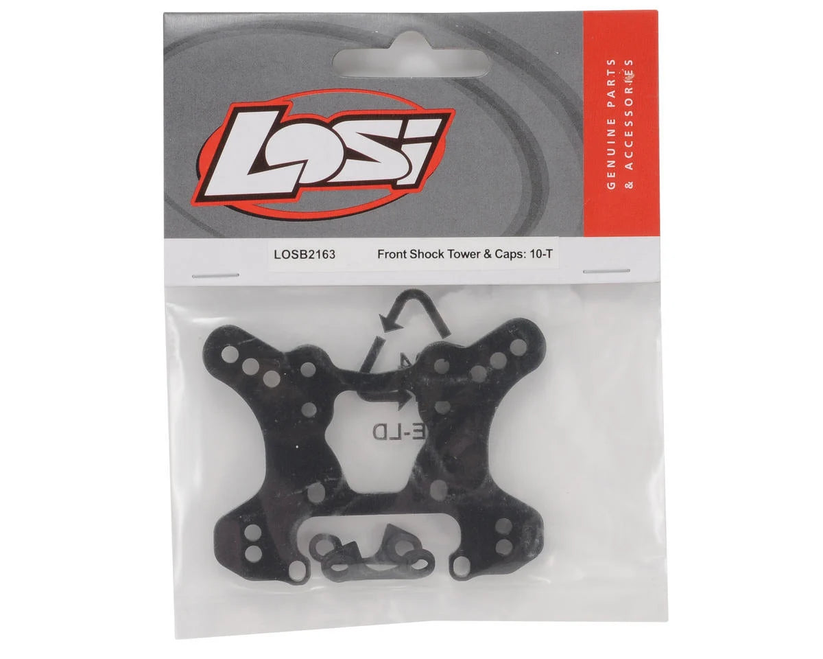 Losi Front Shock Towers & Caps (Ten-T)