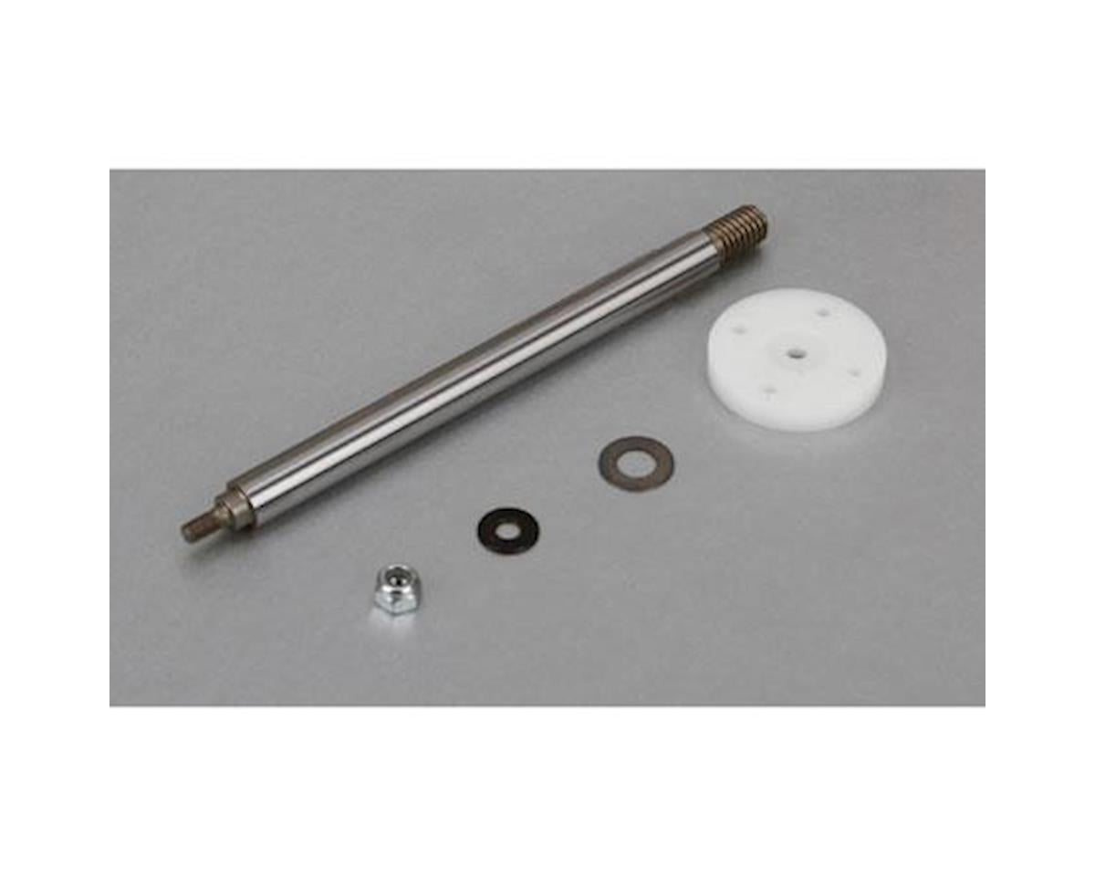 Team Losi Nutted Shock Shaft & Piston Kit, Rear: 5T
