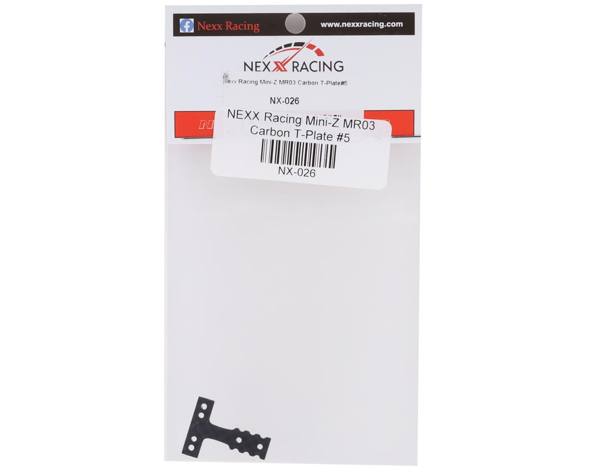 NEXX Racing MR03 Carbon Fiber T-Plate #5
