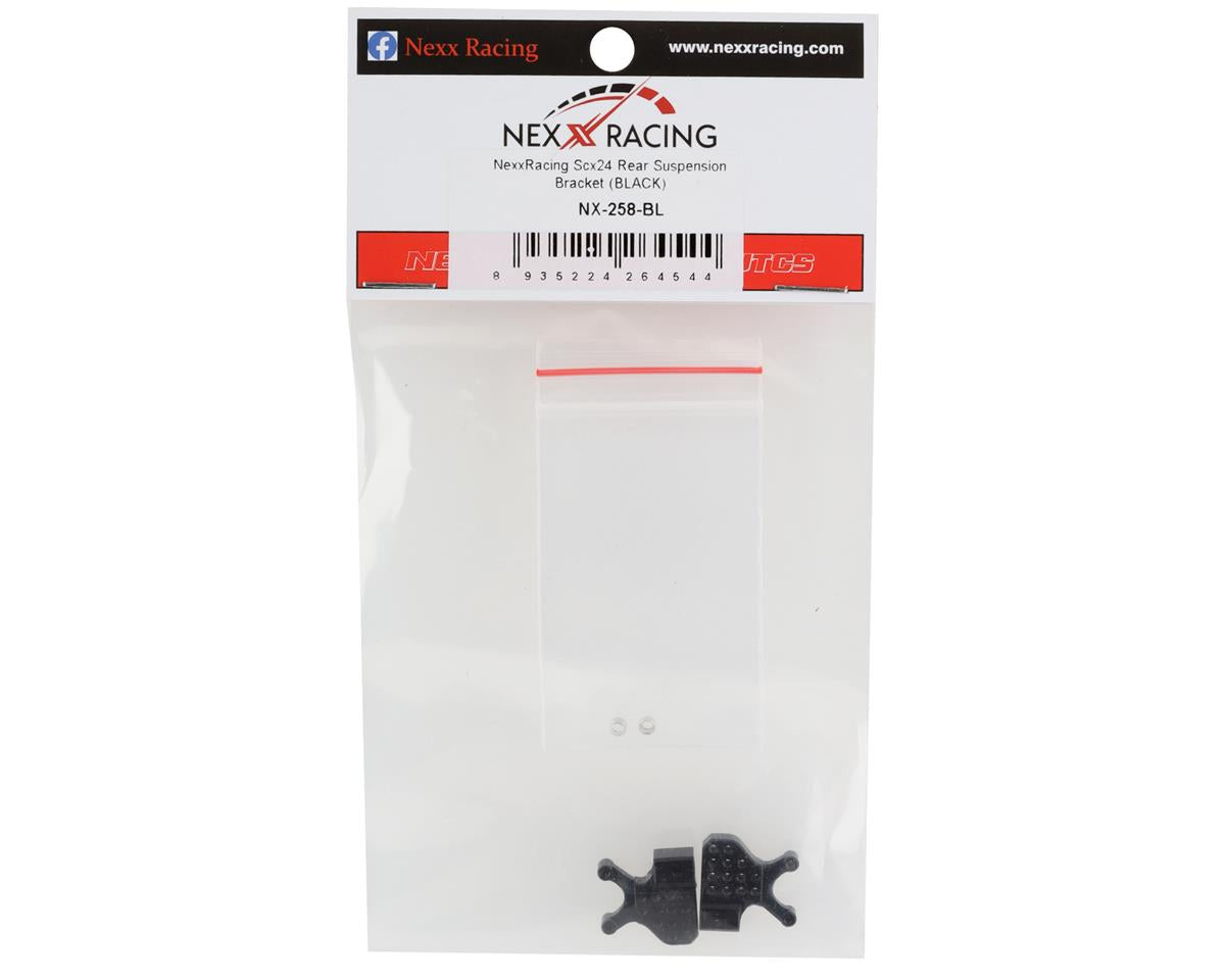 NEXX Racing Axial SCX24 Rear Suspension Mount (Black)