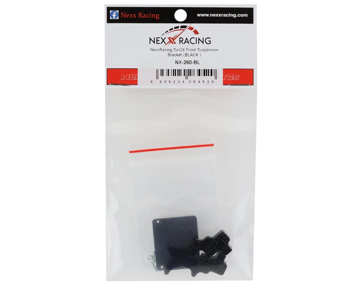 NEXX Racing Axial SCX24 Front Suspension Mount (Black)