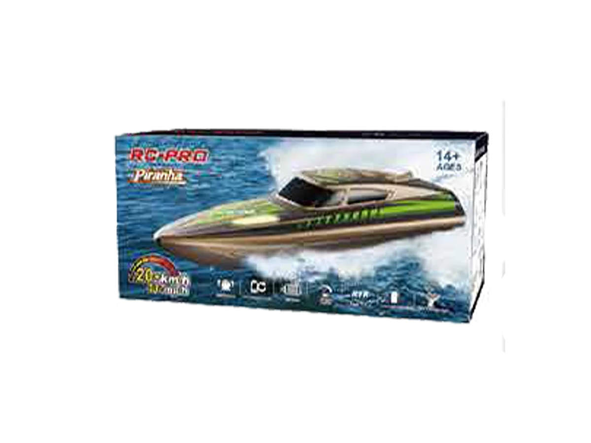 RC-PRO 10" Piranha RTR Boat Brushed