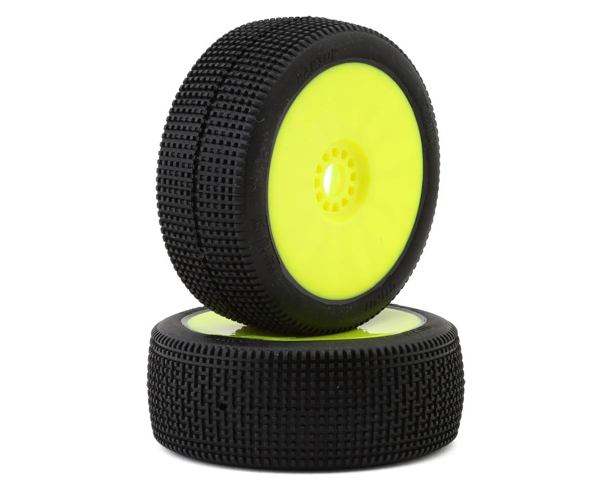 Pro-Motion Raptor 1/8 Buggy Pre-Mount Tires (T Compounds)